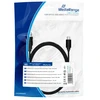 *Įkrovimo laidas USB 3.0 C 1.8m juodas MRCS182 MEDIARANGE