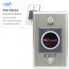 Įleidžiamas praėjimo jungiklis PNI PB103, bekontaktis, NO/NC/COM, 12V/24V DC, būsenos LED, metalinis, 5 laidai