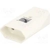 Ilgintuvo lizdas PAWBOL, 2P, 10A, 250V, baltos spalvos