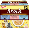 INABA Ciao Broth with vištiena, lašiša, tuna and scallop – skanėstas katėms – 24x40g