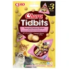 Inaba Churu Tidbits skanėstai katėms su tunu ir lašiša, 36g 3 vnt