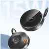 Indukcinis įkroviklis 3 viename AWEI W27 15W su USB-C laidu, greitas įkrovimas, juodos spalvos