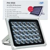 Infraraudonųjų spindulių LED prožektorius PNI IR30 vaizdo kameroms ir CCTV sistemoms, 30 IR LED, atstumas 80 m, IP66
