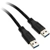 InLine USB 3.0 Cable, A to A, juodas – 0.3m