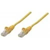 INTELLINET UTP LAN Cat6, kabelis, patch, 0.25m, geltonos spalvos, 730808