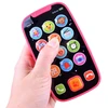 Jokomisiada Interactive Kids Phone Toy – Hola Educational Baby Išmanusis telefonas with Music and Light Effects ZA5670