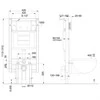Invena RĖMAS UNITAZ CK-99-031 MYGTUK CHROM