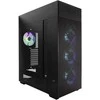 In Win InWin Modfree Deluxe Big-Tower Tempered Glass – juodos spalvos