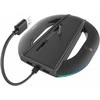 iPega P5S035SAH vertikalus stovas (2xUSB-A) su RGB, skirtas PS5 Slim / PS5 Pro Juodas