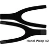 iPega SW2136 Sports Bands for Nintendo Switch 2 JoyCon juodos spalvos