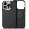 IPHONE 16 PRO Mercedes Silikoninis Tonal Logo Wood Pattern MagSafe (MEHMP16L23SUGDK) dėklas telefonui juodos spalvos