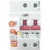 Išmanusis automatinis saugiklis PNI SafeHome PT802P WiFi, 3P, 100A, valdymas internetu, mobilioji programėlė Tuya Smart, integracija į scenarijus ir išmanioji automatizacija su kitais suderinamais Tuya, Alexa ir Google Assistant produktais