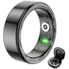 COLMI R02 Smart Ring, size 11, 20.3 mm (juodas) + charging case