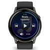 Išmanusis laikrodis Garmin Venu® 4 - 45 mm | spalva: skalūno spalva su juodu silikono dirželiu (010-03014-00)