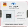 Išmanusis termostatas PNI CT26W WiFi elektriniam grindiniam šildymui arba siurblių grupei, montuojamas į sieną, grindų jutiklis pridedamas, 10A, montuojamas į sieną