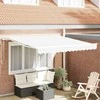 Elektrinė ištraukiama pavėsinė Baltas 300 x 250 cm