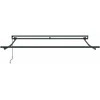 Ištraukiama markizė Antracito ir baltos 350x250 cm audinys 3330247