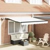 Ištraukiama markizė Balta 300 x 250 cm audinys