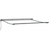 Ištraukiama markizė Oranžinė ir balta 350x250 cm audinys 3330216