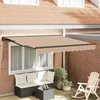 Ištraukiama markizė Spalvotas dryžius 350x250 cm audinys 3330301