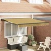 Ištraukiama markizė Spalvotas dryžius 350x250 cm audinys 3330319