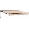 Ištraukiama markizė Spalvotas dryžius 350x250 cm audinys 3330301