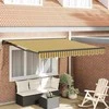 Markizės rėmas Geltonas ir Pilkas 350 x 250 cm