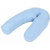 J-formos pagalvė nėščiosioms, 54x(36-43)cm, mėlyna
