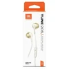 JBL Tune 205 In-Ear Ausinės su laidu Auksinė EU