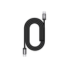 Jellico B27 USB-C - USB-C PD 60W kabelis 1m juodos spalvos