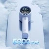 Ventiliatorius Jisulife Handheld Fan 10S 5000mAh Portable USB Fan - Mėlyna