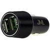 JML automobilinis įkroviklis QC3.0 + QC3.0 36W 2xUSB