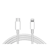 JML CD-120 USB-C/LIGHTNING cable – 2A 1M – Baltas