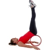 Pure2Improve Yoga Wheel 30 cm Juodas ir raudonas