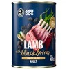 JOHN DOG Berry Line ėriena with blackberries – drėgnas ėdalas šunims – 400g
