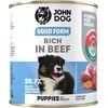 JOHN DOG Good Form Junior Rich in jautiena – drėgnas ėdalas šunims – 800g