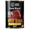 John Dog Pure Juodas dorosły dzik šlapias Maistas šunims 400g
