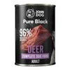 John Dog Pure Juodas dorosły jeleń šlapias Maistas šunims 400g