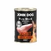 JOHN DOG Pure Juodas Special Edition triušiena – drėgnas ėdalas šunims – 400g