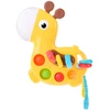 Jokomisiada 3-in-1 GIRAFFE sensory toy - sliding, dragging, pop it ZA5762