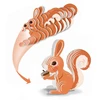Dėlionė Jokomisiada 3D puzzle cardboard modelis SQUIRREL do it yourself DIY 35 eleZA5720
