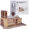 Jokomisiada 3D dėlionė Notre-Dame katedra 77 dalių Erdvinė dėlionė Paryžius ZA5402