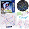 Jokomisiada 3D Drawing Board with LED apšvietimas + Markers and Glasses TA0115