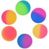 Jokomisiada Set of 5 rubber balls - colorful, bouncy balls for play SP0872