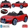 Akumuliatorinis automobilis vaikams Jokomisiada BMW i4 PA0310 | spalva: raudona