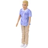 Jokomisiada Anlily Doll boy BLOND Paulo in shirt and light trousers ZA6006 A
