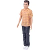 Jokomisiada Anlily Doll boy BRUNET Paulo in shirt and dark pants ZA6006 B