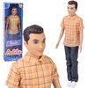 Jokomisiada Anlily Doll boy BRUNET Paulo in shirt and dark pants ZA6006 B