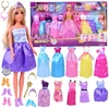 Jokomisiada Anlily MODEL Doll + large set of 11 princess dresses and accessories ZA5695