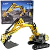 Jokomisiada CaDA Technical construction blocks EXCAVATOR movable element 467pcs ZA4630